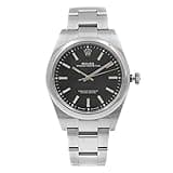 Rolex Oyster Perpetual Black Dial Automatic Men's Watch 114300BKSO