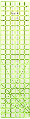 Omnigrip 6" x 24" Non-Slip Rectangle Quilting Ruler by Omnigrid