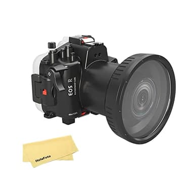 Seafrogs Underwater Housing for Canon EOS R Professional Diving Waterproof Case for Canon EOSR+24-105mm/ 16-35mm/ 24-70mm Lens for Underwater Photography Videography