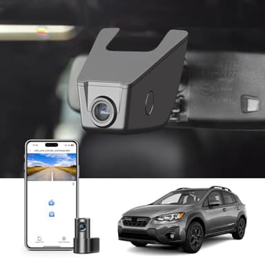 Mangoal Front 4K & Rear 1080P Dash Cam Custom fit for Subaru Crosstrek 2018 2019 2020 2021 2022 2023 (Model A),Base Limited Premium Sport etc,Integrated OEM Look,UHD 2160P Video, App & WiFi,128GB Card