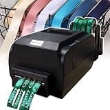 Digital Satin Ribbon Printing Machine, Satin Ribbon Printer Machine,Digital Ribbon Printer with Ribbon Holder,Stamping Printing Machine for Wrapping,Speed 150mm/S,Supports 50+ Languages,FourRow