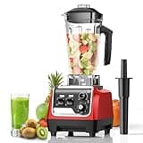 MAGETANG Smoothie Blender, Powerful Blender for Kitchen with 1800-Watt Motor, 70 Oz Large Capacity and BPA-Free Containers, Countertop Blender for Smoothies, Ice Crushing & Frozen Drinks, Red
