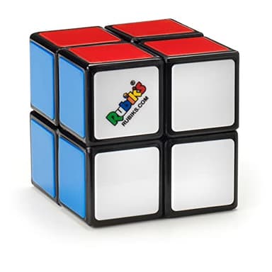 Rubik's Cube, The Official 2x2 Rubik's Cube, Mini Problem-Solving Brain Teaser, Classic Color-Matching Puzzle, Fidget Toy, Sensory Puzzle for Adults, Teens, Kids, for Ages 8 & Up