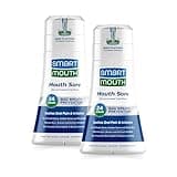 SmartMouth Mouth Sore Zinc Activated Oral Rinse 10.82oz, 2 Pack