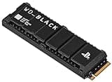 WD_BLACK 4TB SN850P NVMe M.2 SSD Officially Licensed Storage Expansion for PS5 Consoles, up to 7,300MB/s, with heatsink - WDBBYV0040BNC-WRSN,Black