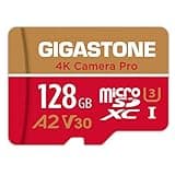 [5-Yrs Free Data Recovery] Gigastone 128GB Micro SD Card, 4K Video Recording for GoPro, Action Camera, DJI, Drone, Nintendo-Switch, R/W up to 100/50 MB/s MicroSDXC Memory Card UHS-I U3 A2 V30 C10