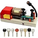 SICWEDIM Professional Key Duplicating Machine,Key Cutting Machine, Automatic Key Copier Machine for Making Keys, Universal Key Copy Tool