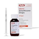 Rugby Infants' Gas Relief Drops - Simethicone 20 mg Gas Relief Liquid for Newborns, Babies, Toddlers and Kids - No Artificial Colors, Flavors or Dyes - 1 Fl Oz