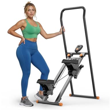 Niceday Steppers for Exercise at Home, Stair Stepper with Handlebar, Stair Climber, Stair Master with 300LBS Loading Capacity