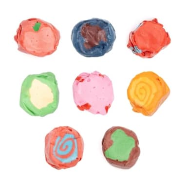 Taffy Shop Spring Favorites, Salt Water Taffy – Assorted Gourmet Soft Chewy Candy, Variety Pack, Bulk Sweet Snack, Fresh Gift & Gluten-Free, 30 Individually Wrapped Pieces (7oz)
