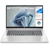 HP 17 17.3" Touchscreen HD+ Business Laptop Computer, Intel Pentium Silver N5030 up to 3.1GHz, 8GB DDR4 RAM, 256GB PCIe SSD, 802.11AC WiFi, Bluetooth 5.0, 1-Year Office 365, Windows 11 Pro S, AZXUT
