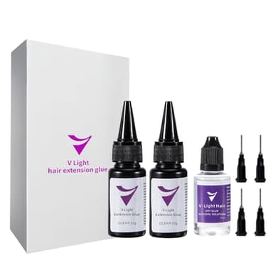 V-Light Hair Extensions Clear Glue