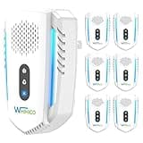 2025 Upgraded Ultrasonic Pest & Insect Repeller, Ultrasonic Repellent for Roach, Rodent, Mouse, Bugs, Mosquito, Mice, Spider, Ant,Electronic Plug in Pest Control,3 Mode Switching,6 Packs