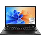 Lenovo ThinkPad T14 Business Laptop, 14in Laptop T14 with Backlit Keyboard, Quad Core 10th, 16GB RAM, 512GB SSD, Fingerprint, Windows 11pro (Renewed)
