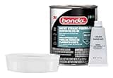 3M Bondo Short Strand Fiberglass Reinforced Filler 21 oz (595.34 g) with Bondo Cream Hardener 0.5 oz (14g), Repair Holes Up To 0.5 IN, Waterproof (SS-PT-ES)