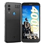 CAT S62 Rugged Cell Phone Unlocked (128GB, 4GB) 5.7" IP68 Waterproof Android Smartphone, 12MP Dual Camera, All Day Battery, NFC, Fingerprint Unlock, Snapdragon 660 Nano Slot(Black) New