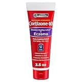 Cortizone-10 Maximum Strength Intensive Healing Itch Relief Lotion for Eczema, 1% Hydrocortisone, Fast-Acting, Anti-Itch Cream for Minor Skin Irritations, Rashes and Inflammation Due to Eczema, 3.5 oz