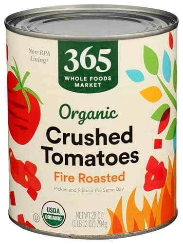 365 by Whole Foods Market, Organic Crushed Tomatoes, Fire Roasted, 28 Ounce