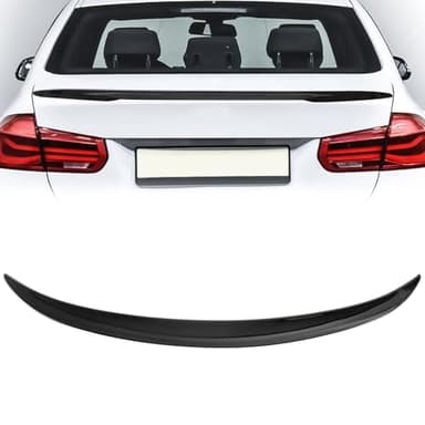 Rear Spoiler Wing for BMW F30 3 Series 330i 320i 328i 335i 340i 2012-2019 MP Style Trunk Spoiler Lip Glossy Black