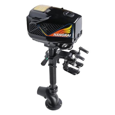 48V 4.0 Jet Pump Electric Outboard Motor, 1000W Electric Motor Fishing Boat Engine Brushless Motor for Kayaks Dinghy Canoe Inflatable Accelerated, 15km/h