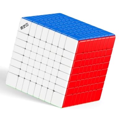 Bukefuno QY Magnetic 8x8 Speed Cube 64MM Magic Stickerless 8M Education Toys Puzzle Cube 2025 QY 8x8x8 Professional Magnetic Cube