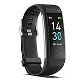 ENGERWALL Fitness Tracker with Step/Distance/Calories Counter, Activity Tracker with Heart Rate Monitor, Slim Style Watch IP68 Waterproof, Sleep Monitor Tracker, Pedometer Watch for Women Men