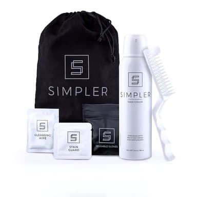 Simpler Hair Color for Men Kit for Full Gray Coverage - Ginger Men’s Hair Dye - Easy Hair or Beard Dye for 100% Gray Coverage - Ammonia Free Hair Color, Beard Coloring for Men