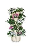 Greenstalk Patented Large 5 Tier Vertical Garden Planter with Patented Internal Watering System Great for Growing a Variety of Strawberries, Vegetables, Herbs, & Flowers (Stunning Stone)