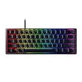 Razer Huntsman Mini 60% Gaming Keyboard: Fast Keyboard Switches - Linear Optical Switches - Chroma RGB Lighting - PBT Keycaps - Onboard Memory Snap Tap - Black