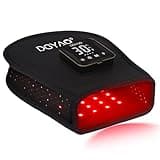 TUOB Red Light Therapy for Hand, Cordless Infrared Light Therapy Device with Battery, Led Light Therapy Double Side Pad Glove Deep Penetrate Joint Benefit for Hand Wrist Fingers Pain Relief