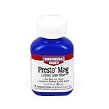 Birchwood Casey Presto Mag Liquid Gun Blue for Steel Complete Reblue Application, Gun Maintenance and Preservation, 3 Ounce (90ml)