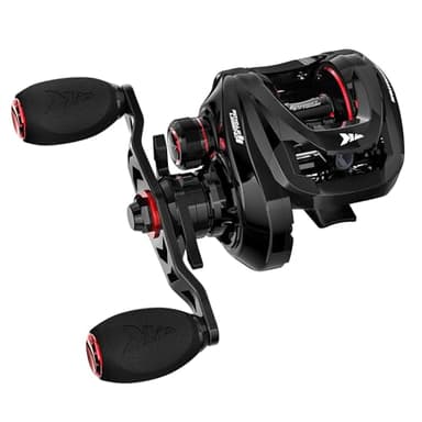 KastKing Royale Legend II Baitcasting Reels, New Compact Design Baitcaster Fishing Reel, 17.64LB Carbon Fiber Drag, Cross-Fire 8 Magnet Braking System, Available in 5.4:1 and 7.2:1