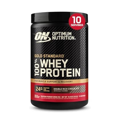 Optimum Nutrition Gold Standard 100% Whey Protein Powder, Double Rich Chocolate, 0.68 Pound (Pack of 1)