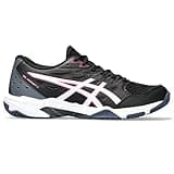 ASICS Women's Gel-Rocket 11 Volleyball Shoes, 9.5, Black/White