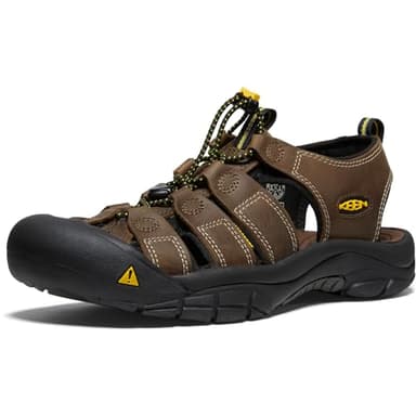 KEEN Men's Newport Closed Toe Comfortable Durable Leather Water Sandals