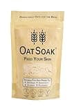 OatSoak Colloidal Oatmeal Bath Additive. Dissolvable Oatmeal. Suitable for Skin Prone to Eczema, Psoriasis, Sunburn, and Chicken Pox. 100% Scottish Oatmeal Bath Powder. Skin Care