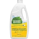 Seventh Generation Natural Automatic Dishwasher Gel, Lemon, 42 Oz Bottle, 6/carton