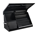 Montezuma DX411B 41" x 18" Heavy Duty Steel Triangle Toolbox (steel, black)