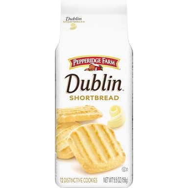 Pepperidge Farm Dublin Shortbread Cookies, 5.5 Oz Bag