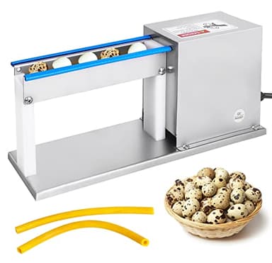 JIAWANSHUN Electric Quail Egg Peeler Machine Semi-automatic Quail Egg Peeler Sheller for Boiled Quail Egg 110V