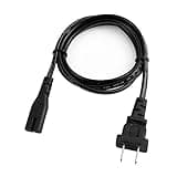 LKPower AC Power Cord Compatible with Samsung 24" 28" 32" LED TV UN24H4500AFXZA, UN28H4500AFXZA, UN32J6300AFXZA