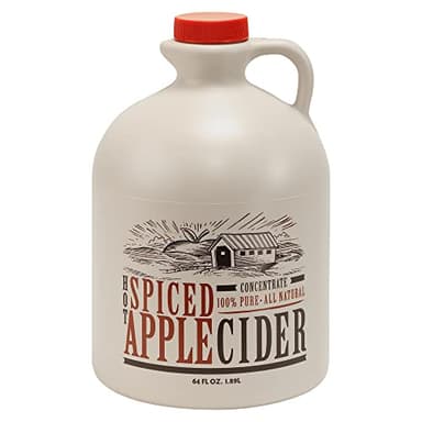 Mountain Cider Apple Cider Concentrate | Spiced Hot Apple Cider Drink | 64 fl. oz (64 servings)