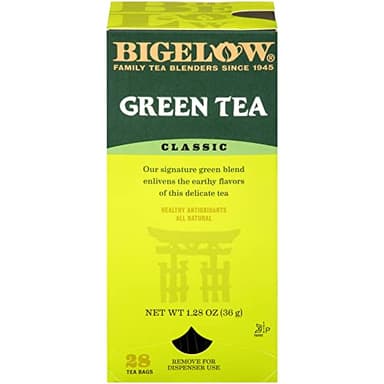 Bigelow Tea Green Tea Bags, Box Of 28 Bags