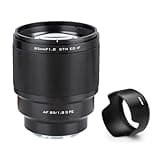Viltrox AF 85mm F1.8 Mark II Full Frame Lens For Sony E-Mount, STM Telephoto Lens for Sony E-Mount Camera A6000-6700 ZV-E10 FX30 FX3 A7C A7RII A7SIII A7III A7RIII A7IV A7RIV A7RV A9 A1 ZVE1 A7CR A7CII