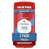 Old Spice Aluminum Free Deodorant For Men, High Endurance, 24/7 Sweat Defense & Odor Protection, 24/7 Freshness & Lasting Scent, Fresh Scent, 3.0 oz (Pack of 2)