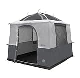 E-Z UP Camping Cube Sport, Converts 10' Angled Leg Canopy into Camping Tent, Grey (Canopy/SHELTER/Poles NOT Included)