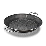 HexClad Hybrid Nonstick BBQ Grill Pan, Dishwasher-Friendly, BBQ and Oven-Safe Up to 900°F