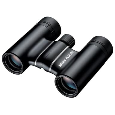 Nikon ACULON T02 Compact Binoculars - 21mm Objective Lenses, Multilayer-Coated Optics, Ergonomic Compact Design Binoculars for Travel, Sports, Concerts, Sightseeing, 10x21 Black