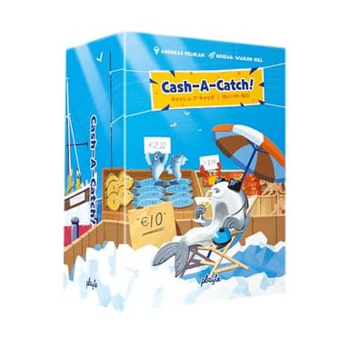 Cash a Catch – Strategic Dutch Auction Board Game with Bell Mechanic (3–5 Players)