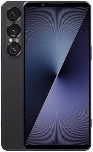 Sony Xperia 1 VII XQ-FS72 512GB 12GB Dual SIM Factory Unlocked GSM Smartphone, 5G 6.5" 120Hz OLED Display, 48MP Camera - International Version (Slate Black)